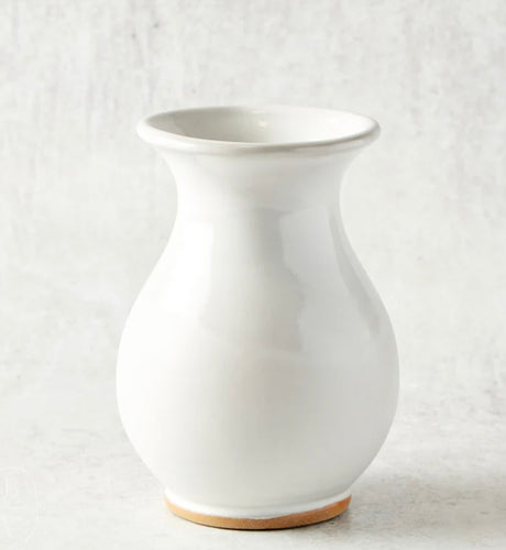 Etta B Carnation Vase-Simply White