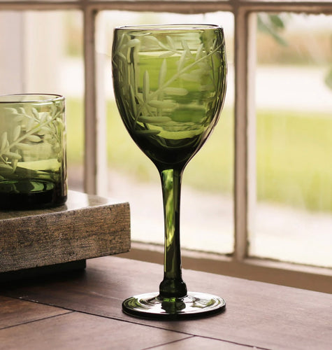 Beatriz Ball Fern Wine Glass