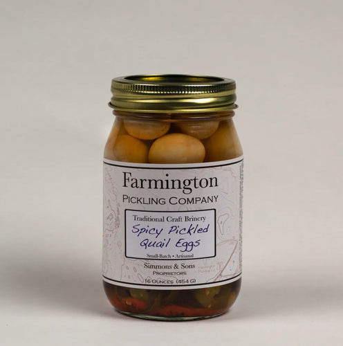 Famington Pickling Company Spicy Quail Eggs