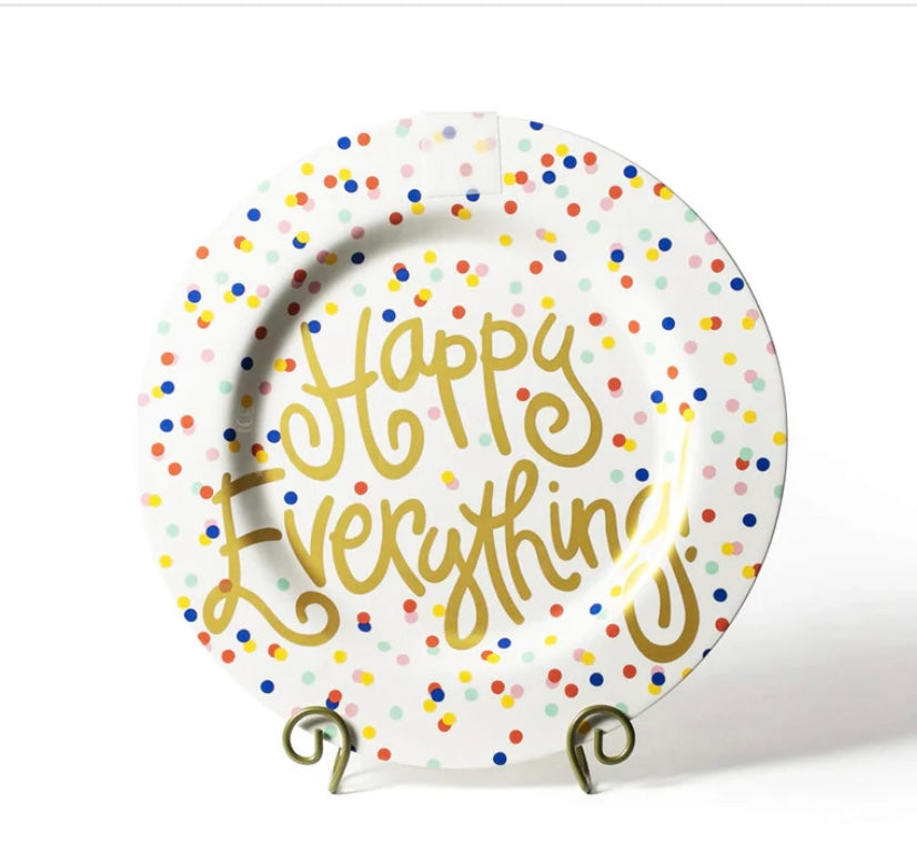 Happy Everything Big Happy Dot Round Platter