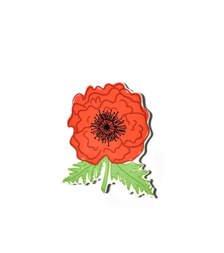Happy Everything Red Poppy Mini Attachment