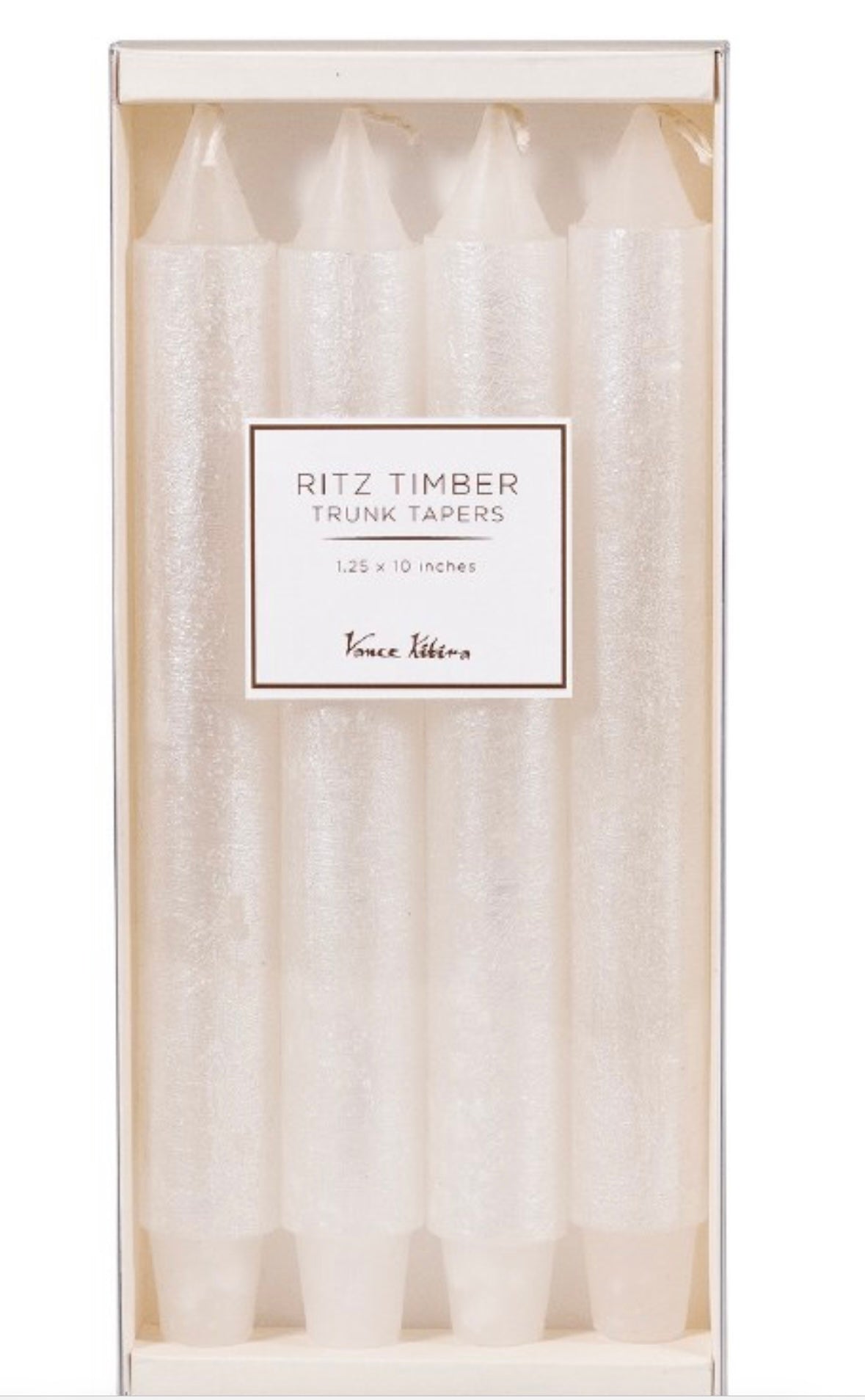 Ritz Timber Tapers-white