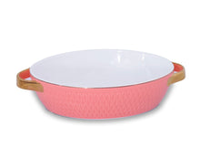 Load image into Gallery viewer, Beatriz Ball Ceramic Oval Baker with Gold Handles-any color