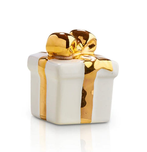 Nora Fleming Gold/White Present