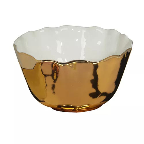 Certified International Gold Large Bowl