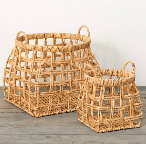 Sullivan's Large Open Weave Shapely Basket