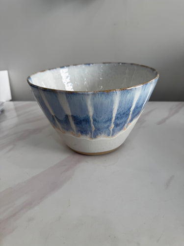 Etta B Popcorn Bowl-Blue Willow