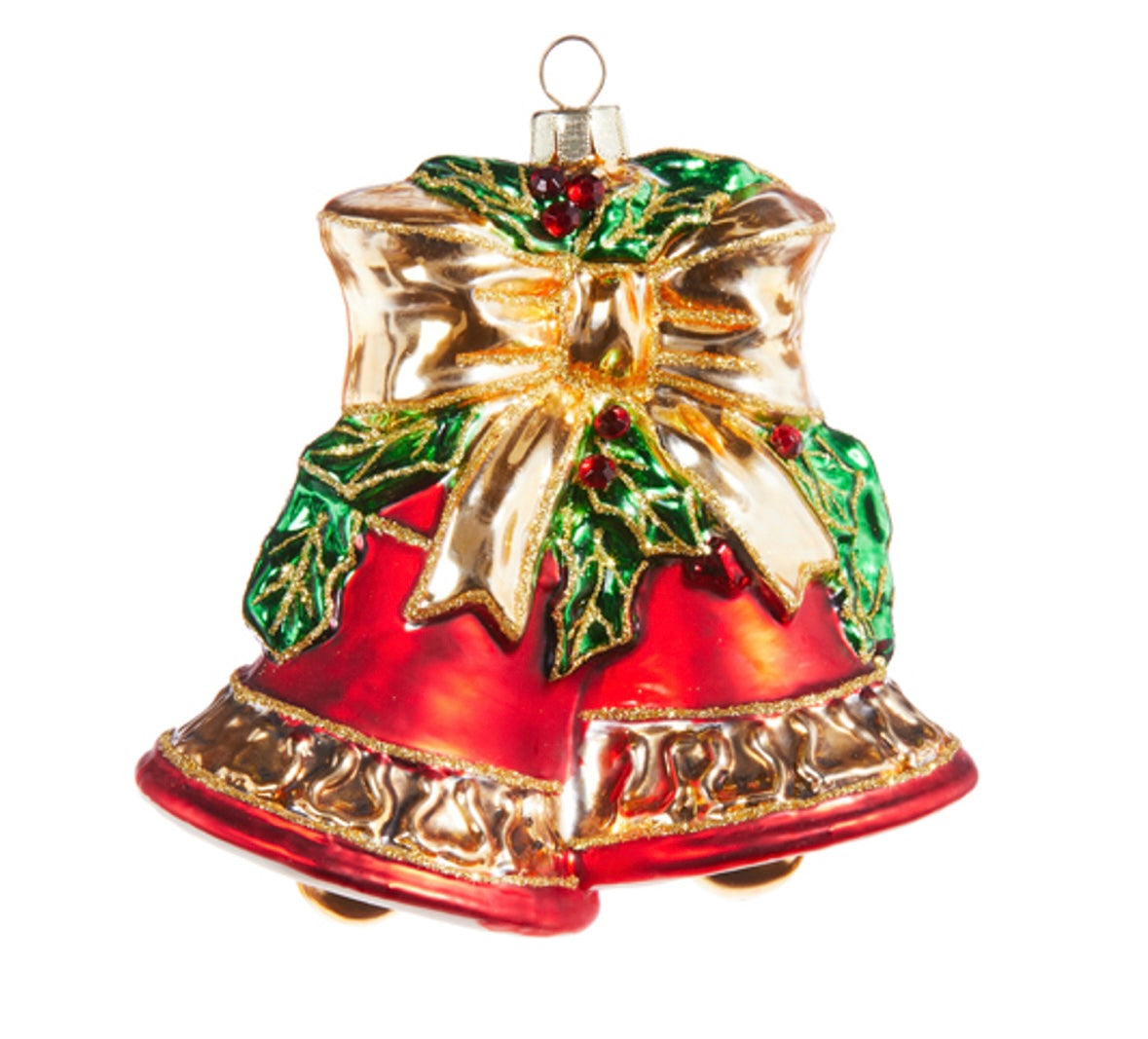 Raz Christmas Bells Ornament