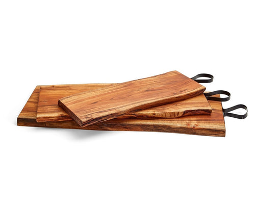 Two's Company Live Edge Board with Iron Handle-Any