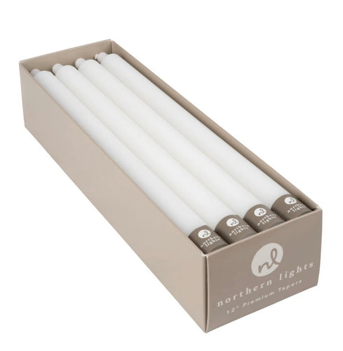 Northern Lights Candle-White