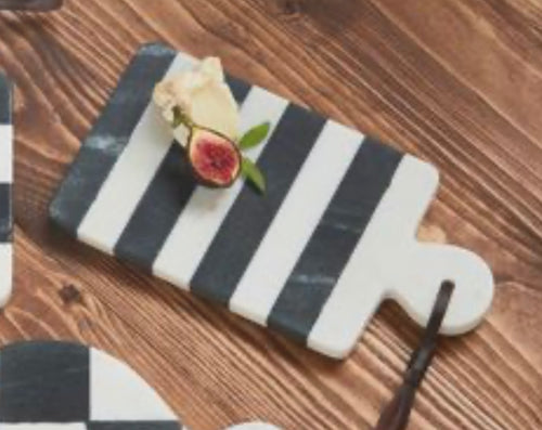 Mudpie Mini Rectangle Marble Stripe Board