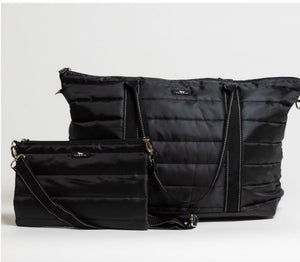 Scout Triple Advisor Black Puffer Bag