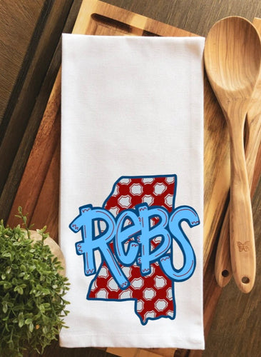 Rouge 225 Rebs Tea Towel