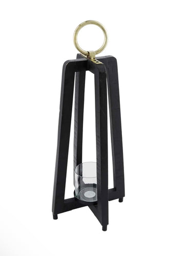 Mudpie Small Black Tall Lantern
