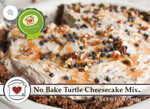 Country Home Creation No Bake Turtle Cheesecake Mix