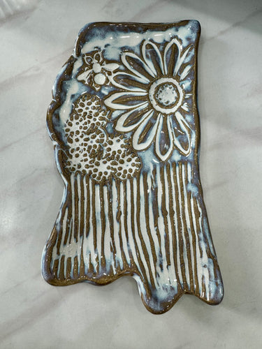 Tab Sunflower Mississippi Plate