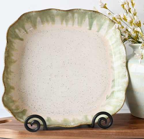 Etta B Cobbler Dish- Matcha Latte