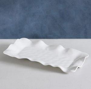 Beatriz Ball Rectangle Long Platter - White (2409)