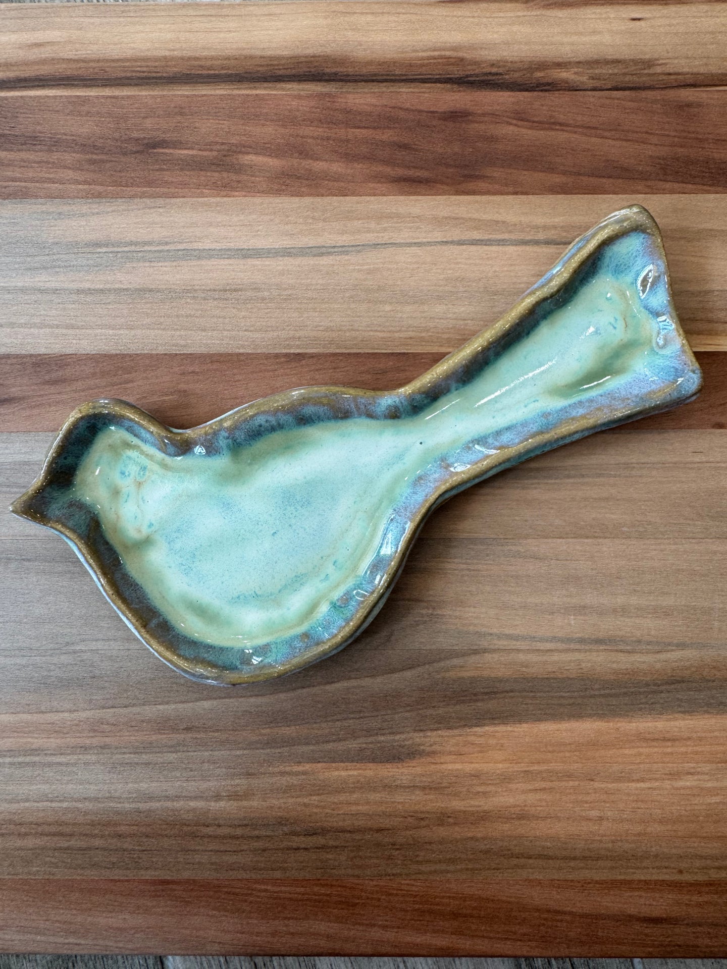 Tab Boren Long Tail Bird-Green