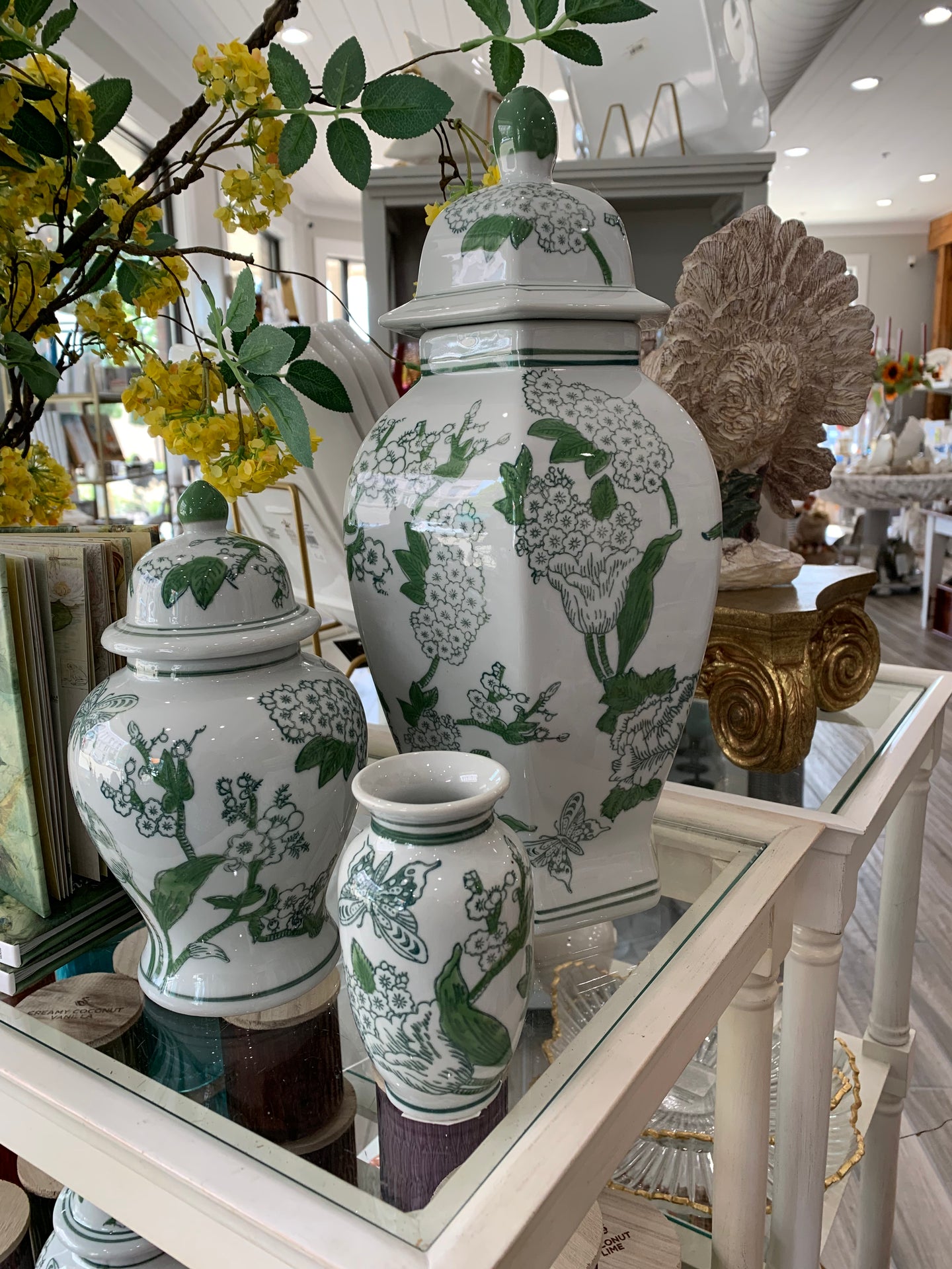 Green/White Decor-Any