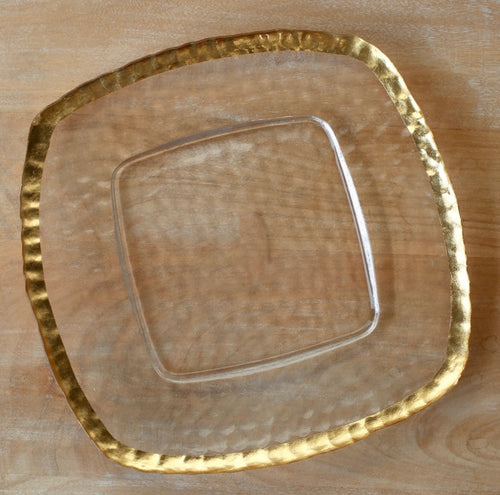 Royal Standard Palmer Textured Glass Plate