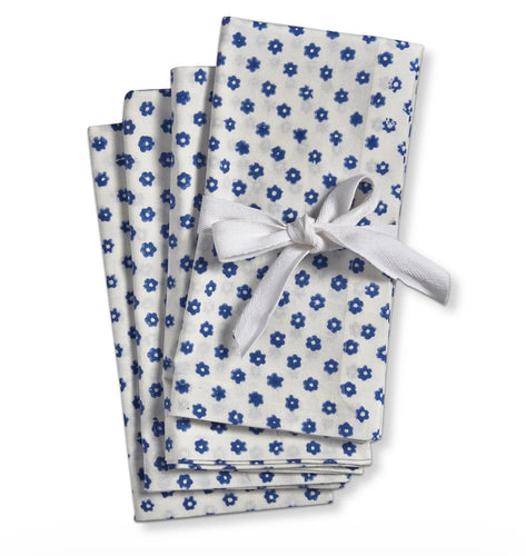 Tag Daisy Artisan Block Napkin (Set of 4)
