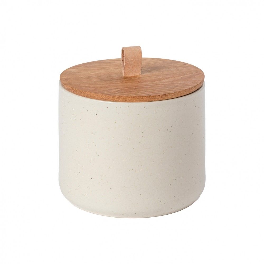 Casafina Pacifica Canister w/Oak Lid 8