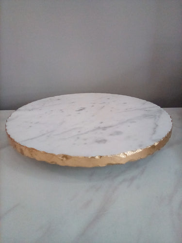 Royal Standard Strasbourg Marble Lazy Susan