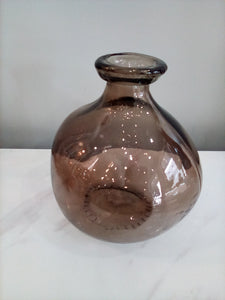Mudpie Brown Small Vase