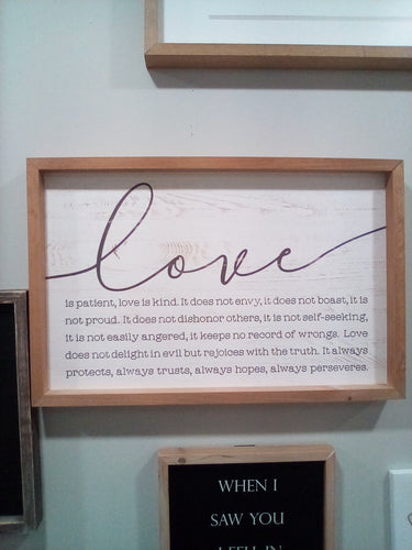 P.Graham/Dunn- Love is patient