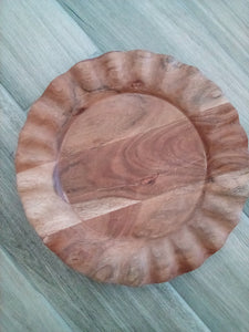 Coton Colors Wooden Plate (Set of 4)