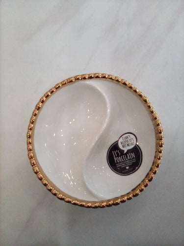 Pampa Bay Small Divided Dish 2621-WG