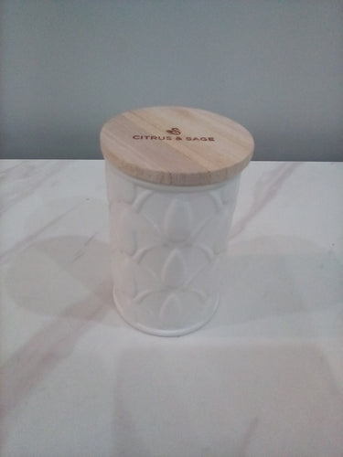 Swan Creek Decorative Citrus & Sage Candle