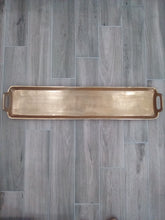 Load image into Gallery viewer, IHI Long Gold Rectangle Tray