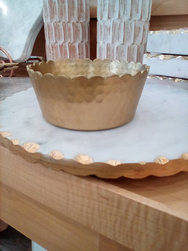 IHI Hammered Gold Bottle Stand