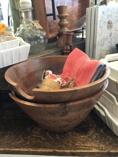 Mudpie wooden bowl