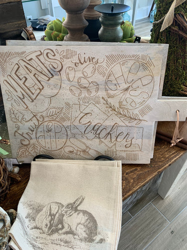 Royal Standard Illustrated Charcuterie Board