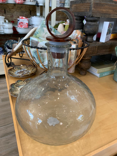 Mudpie Textured Decanter