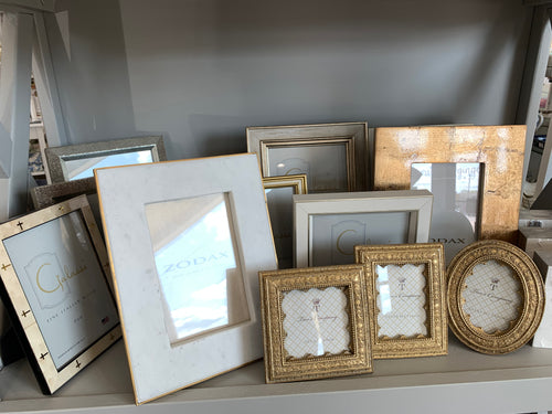 Frames White, Natural, Gold
