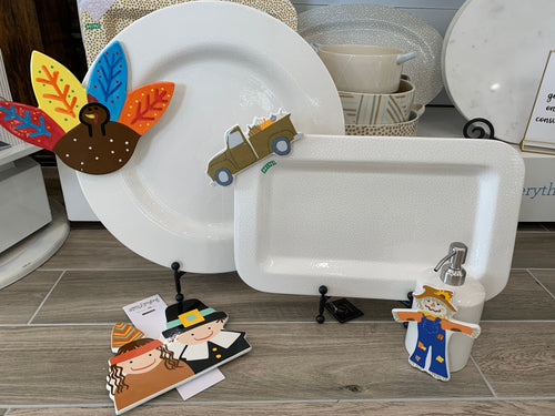 Happy Everything White Dot/Any Fall & Holiday Attachments