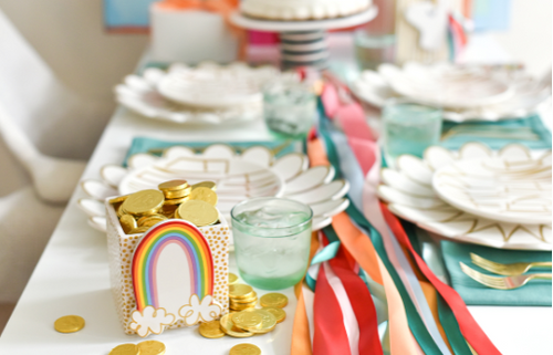 Gold Small Dot Mini Nesting Cube Small