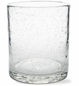 Tag Clear Bubble Glass Double Old Fashioned (200086)