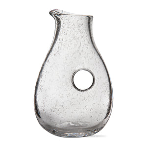 Tag Artisan Bubble Glass Open Handle Pitcher 207864