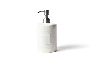 White small dot soap pump