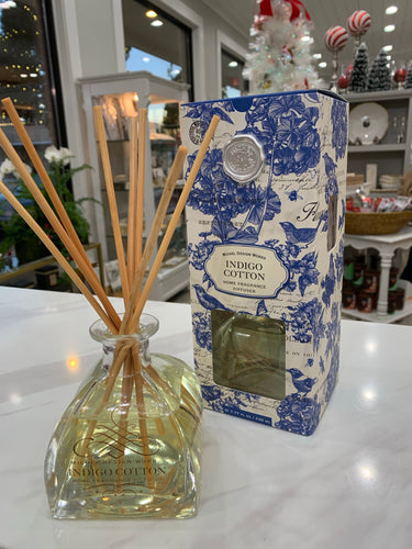 Indigo Cotton Home Fragrance Diffuser - Michel Design Works