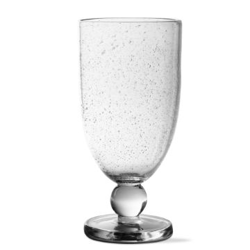 Tag Clear Bubble Glass Tall Goblet (207286)