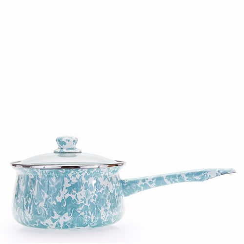 Golden Rabbit - Sauce Pan - Sea Glass - GL19