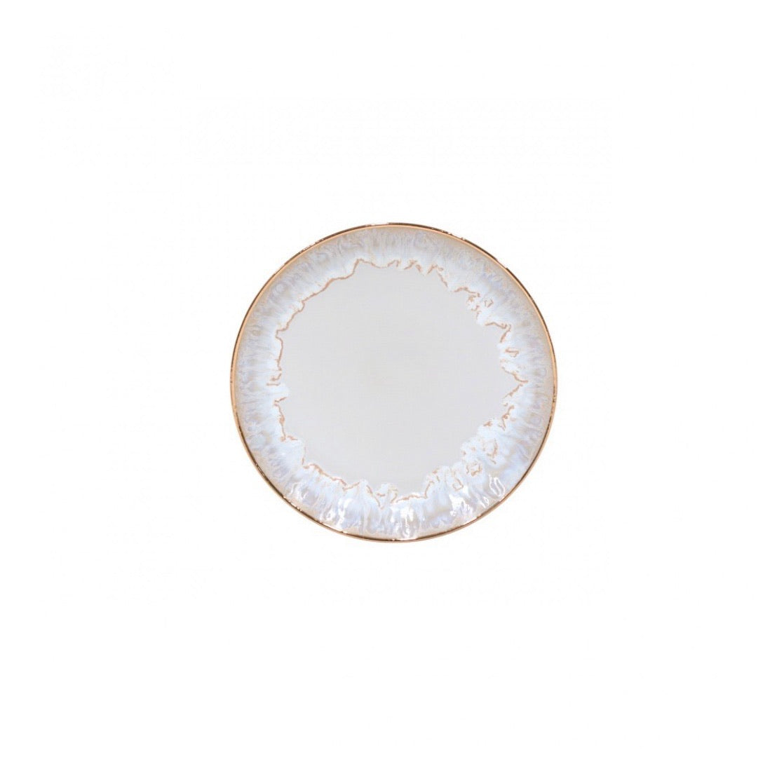 Casafina Salad Plate - Taormina (Gold/White) (TA603-WGD)