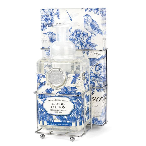 Indigo Cotton Foaming Soap Napkin Set